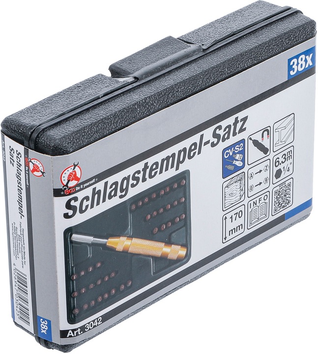 Actual product image BGS Punch Set 36-in-1