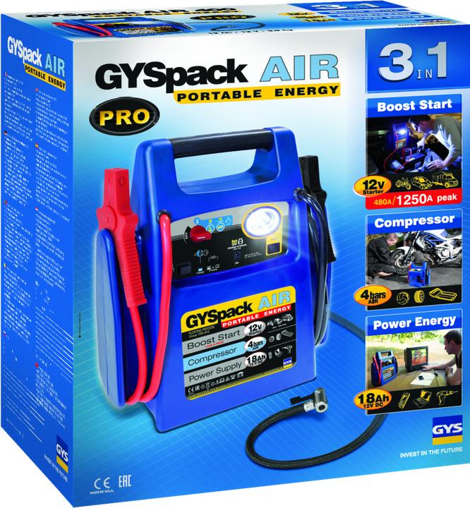 Actual product image GYS Battery charger Gyspack Air 400 (1250 A, 18000 mAh)