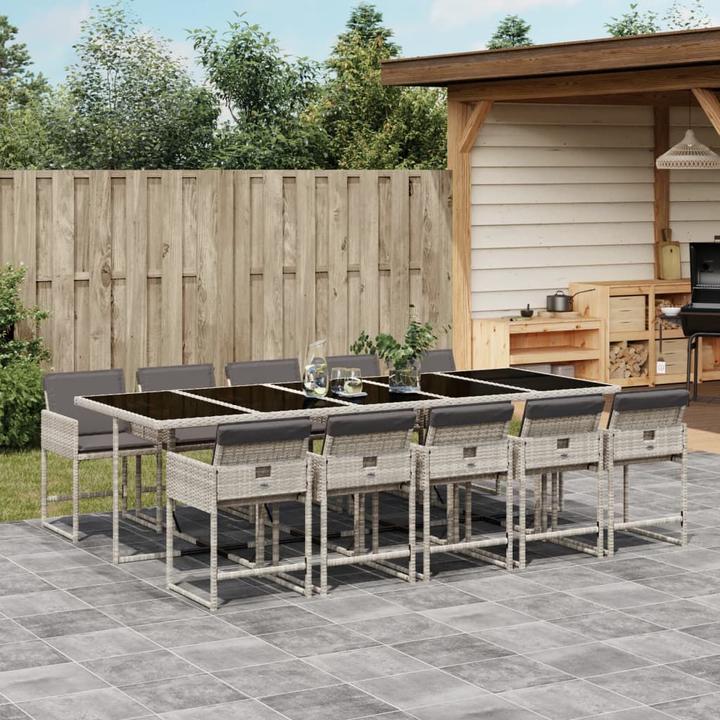 Actual product image vidaXL Garten Essgruppe (275 x 106 x 73 cm)