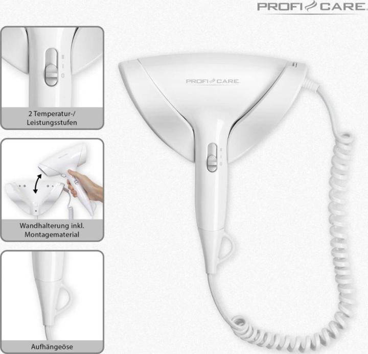 Immagine prodotto Profi-Care Profi Care asciugacapelli PC HT 3044 (1800 W)