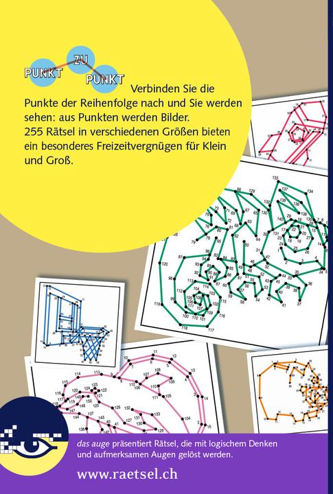 Produktbild Rätselbuch Punkt zu Punkt 04 (Deutsch, Conceptis Puzzles, 2017)