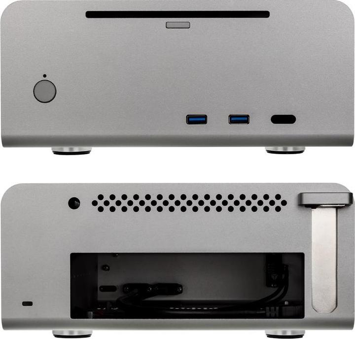 Image du produit Streacom ST-FC8T Boîtier HTPC Alpha Optical Fanless en aluminium (Mini-ITX)