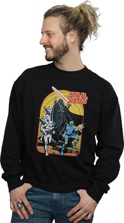 Produktbild Star Wars Vintage Comic Scene Sweatshirt (M)