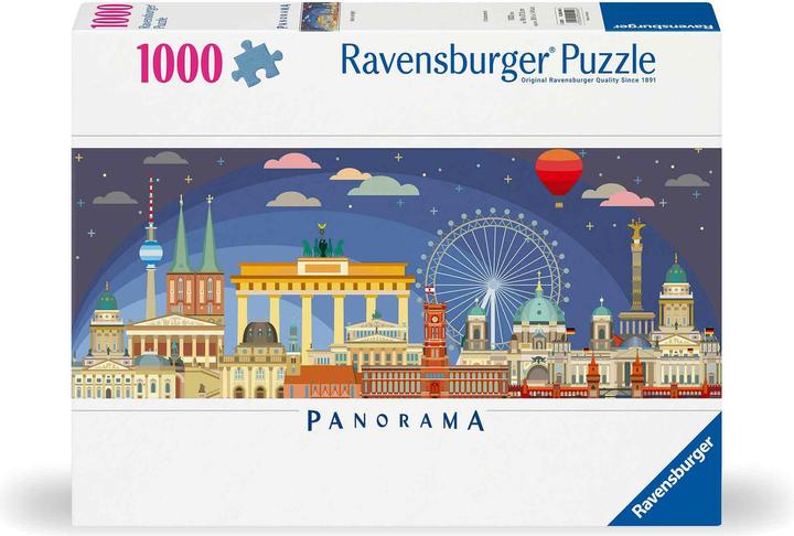 Actual product image Ravensburger Puzzle 12000449 - Night in Berlin - 1000 pieces puzzle for adults and children from 14 (1000 pieces)