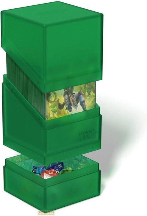 Actual product image Ultimate Guard Boulder'n'Tray 100+ Emerald