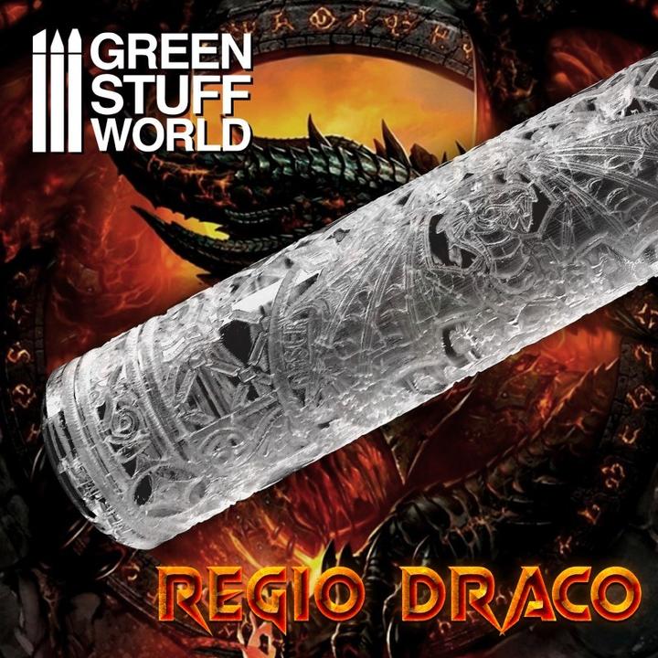 Actual product image Green Stuff World Textured rolls - Regio Draco