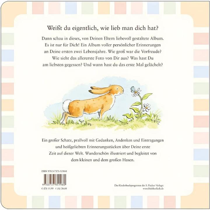 Immagine prodotto Sai quanto ti amo? Il mio album per bambini (25 x 25 cm)