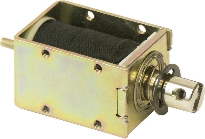 Produktbild Intertec ITS-LS-1614-D-12VDC Hubmagnet drückend 0.2 N/mm 6.6 N/mm 12 V/DC 2 W