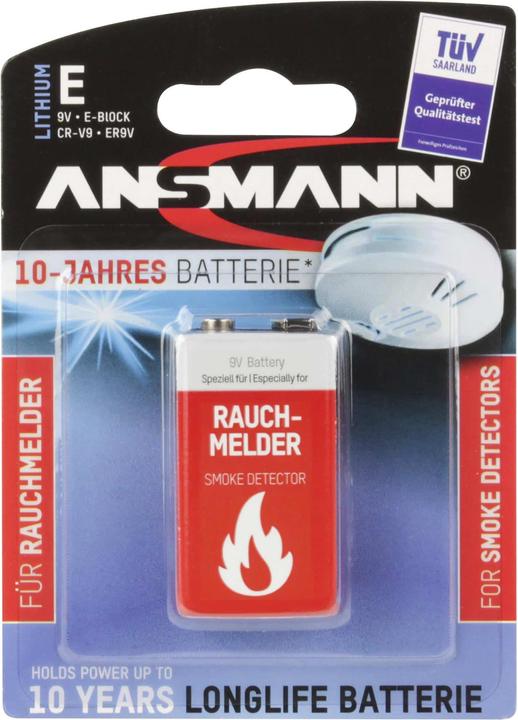 Ansmann E-blok (1 Pcs., 9V Block, 1100 mAh)