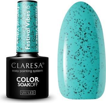 Immagine prodotto Claresa Festival Vibes Smalto UV 5ml - Confezione da 6 (Vernice UV gel)