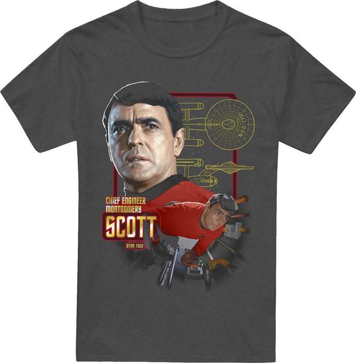 Actual product image Unisex Adult Chief Engineer Scott T-Shirt (M)