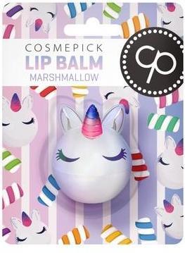 Actual product image Cosmepick Lip Balm Marshmallow Unicorn 6g - Moisturizing Lip Care (Lip balm)