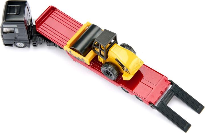 Actual product image Siku 1760 MAN Lkw mit Strassenwalze