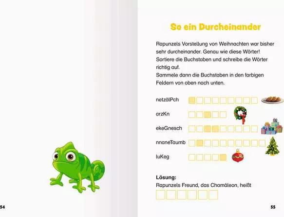 Valeurs nutritives et ingrédients Ravensburger Disney : Calendrier de l'Avent magique pour apprendre à lire