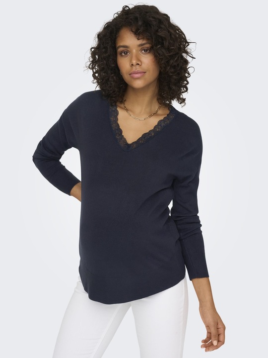 Produktbild Only Maternity Mama V-Ausschnitt Oberteil mit langen Ärmeln (XL)