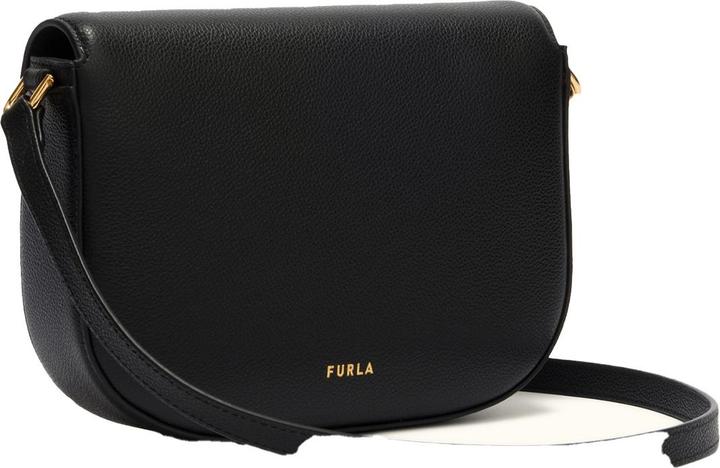 Actual product image Furla Vitello Night Moonlight Crossbody Bag