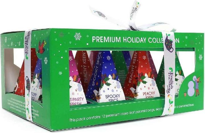 Image du produit English Tea Shop Gift collection Christmas green BIO 12 pyramides