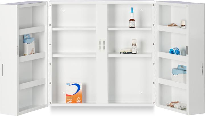 Immagine prodotto Relaxdays Armadietto medicinali (53 x 21,5 x 53 cm)