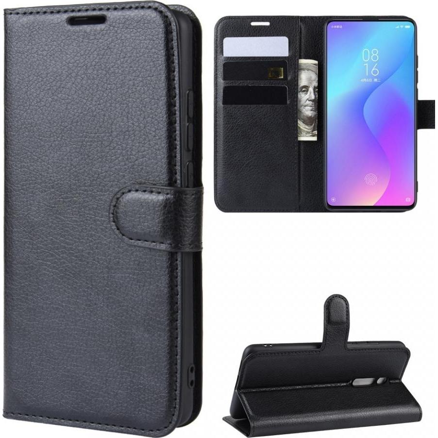 Screenguard Xiaomi Mi 9T Leather Guard Lederhülle (Xiaomi Mi 9T), Smartphone Hülle, Schwarz