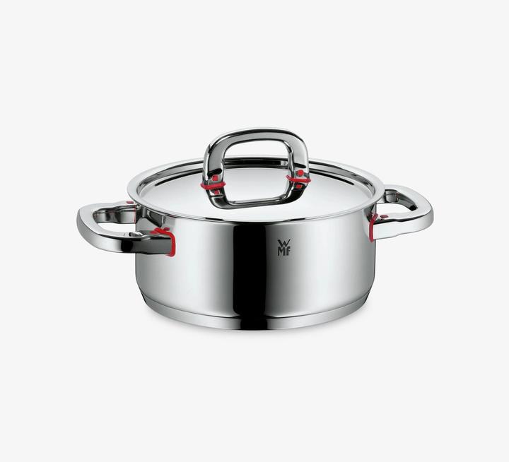 Image du produit WMF Bratentopf PREMIUM ONE silberfarben (16 cm, Cocotte + faitout, Acier inoxydable)