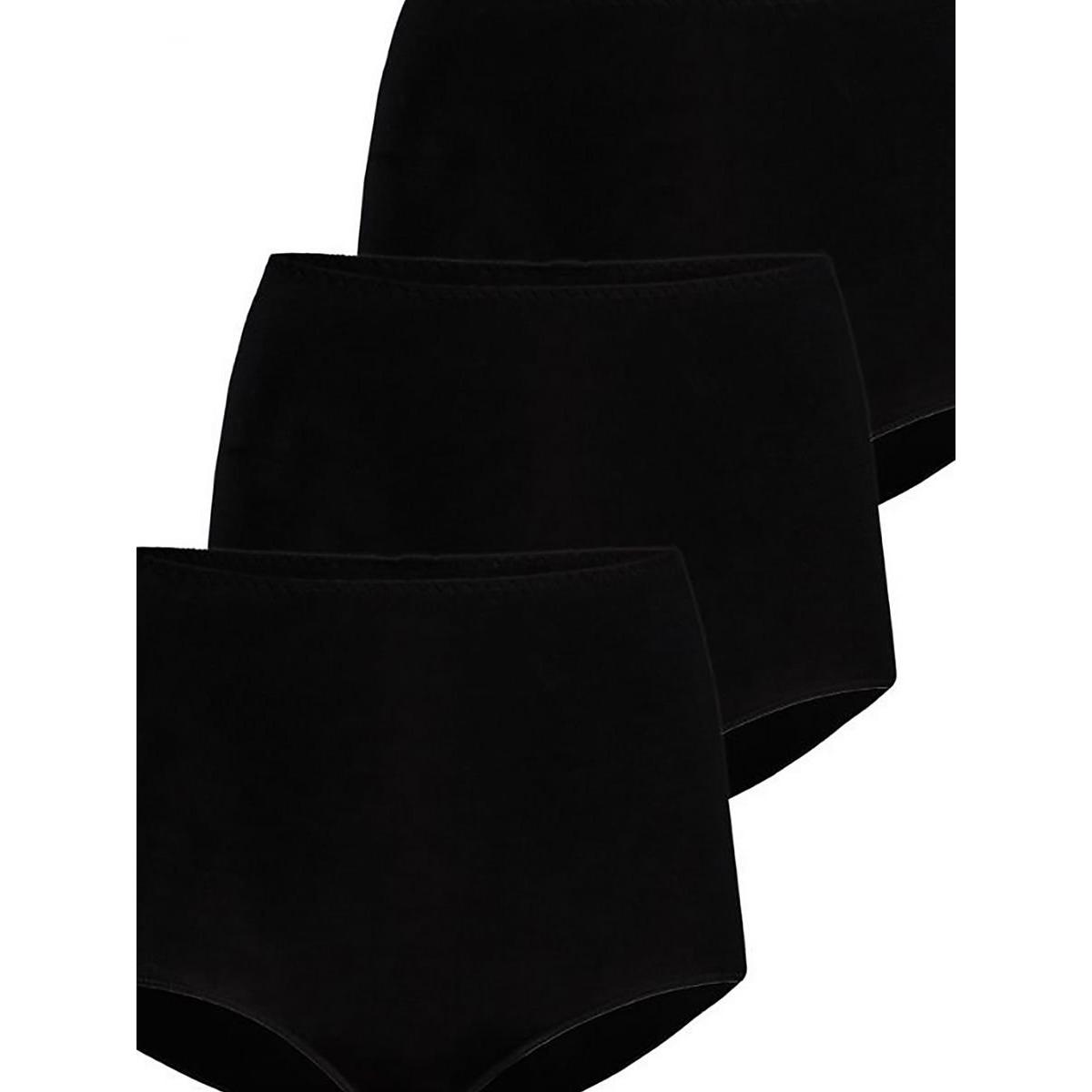 Teyli, Damen, Unterhosen, Set, Schwarz, (XXL, 3er Pack)