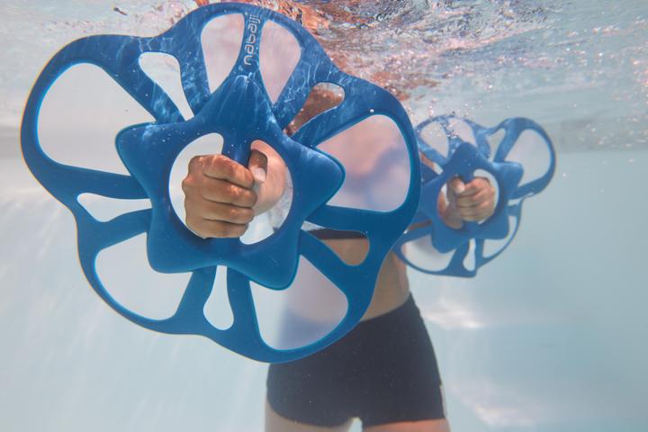 Actual product image Nabaiji Aquafitness dumbbells set of 2 polypropylene