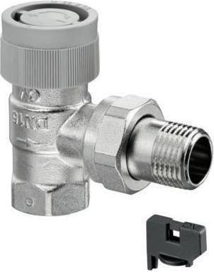 Oventrop OV thermostatische afsluiter serie AQ M 30x1,5, hoek DN 20
