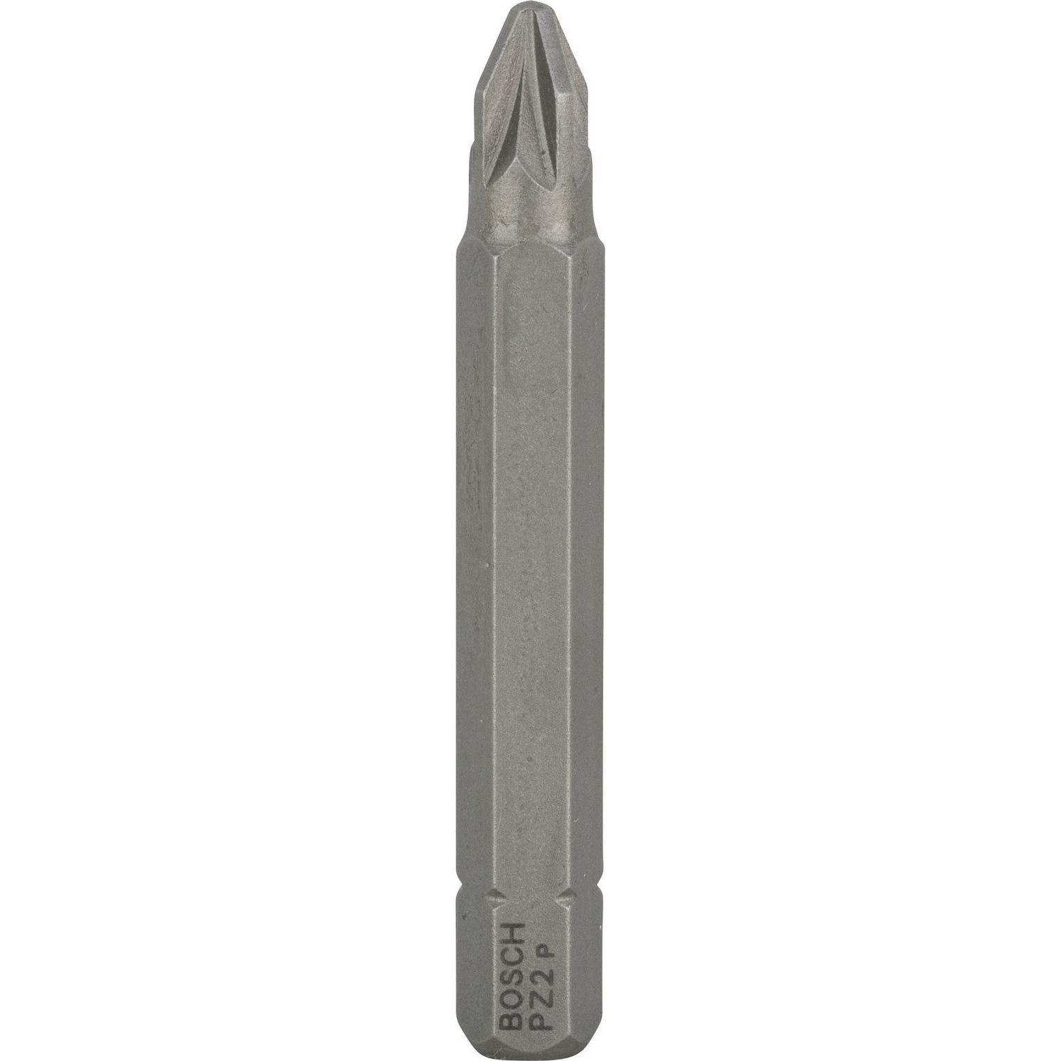 Bosch Professional Zubehör, Bits, Schrauberbit Extra-Hart PZ 2, 51 mm, 3er-Pack (Kreuz Pozidriv PZ M2)