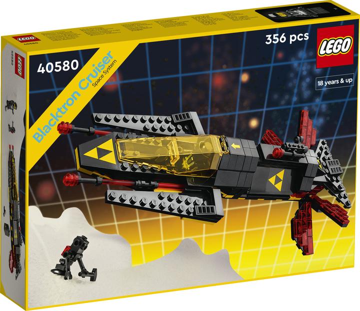 Actual product image LEGO Icons Blacktron Cruiser 40580 (40580, LEGO Icons)