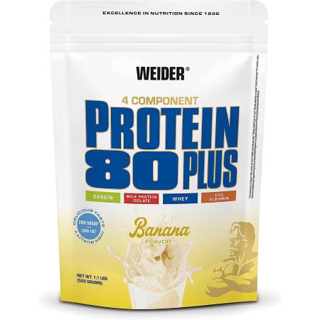 Produktbild Weider Protein 80 Plus (Banane, 1 Stk., 500 g)