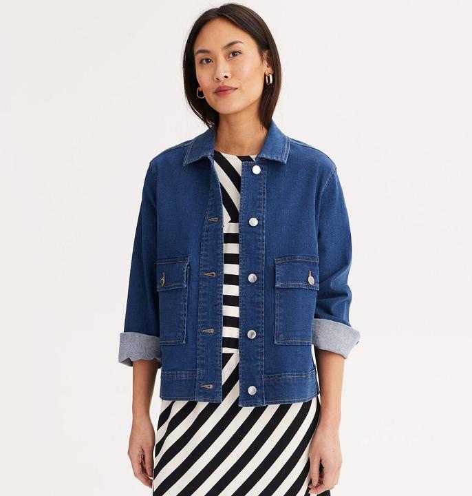 Actual product image Anne Weyburn Jeansjacke (48)