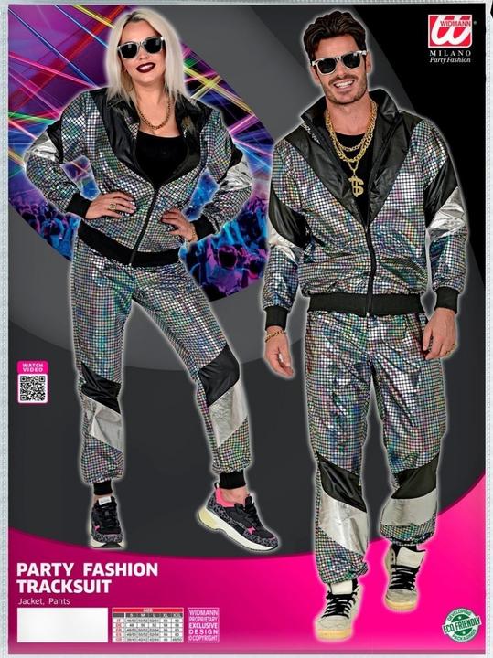 Actual product image Widmann Holo Tracksuit (XXL)