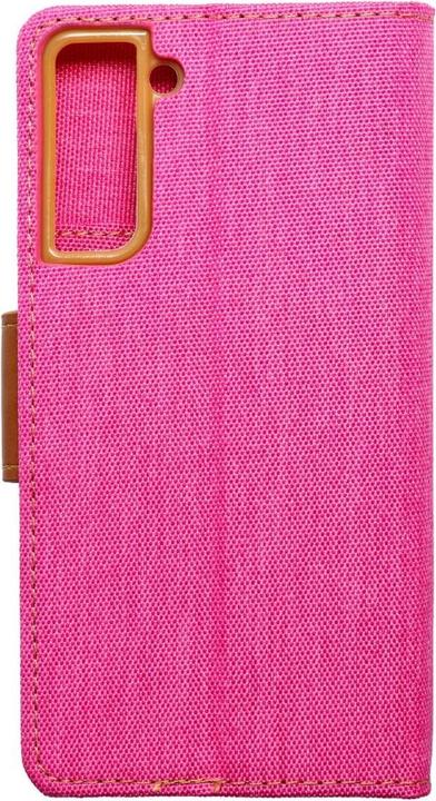 Produktbild König Design Handyhülle für Samsung Galaxy S21 Schutztasche Wallet Cover 360 Case Etuis Pink (Samsung Galaxy S21+)
