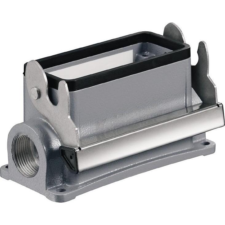 Weidmüller Sockelgehäuse Längsbügel Alu IP66 1658110000 (Gehäuse), Elektronikzubehör + Gehäuse, Grau