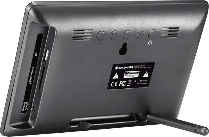 Produktbild AGFAPHOTO Digitaler Bilderrahmen AGFA FOTO DIGITALRAHMEN / 7 "BISCHIRM (7.01", 1024 x 600 Pixel)