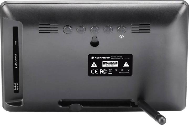 Produktbild AGFAPHOTO Digitaler Bilderrahmen AGFA FOTO DIGITALRAHMEN / 7 "BISCHIRM (7.01", 1024 x 600 Pixel)