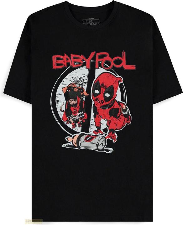 Difuzed Deadpool - I Need A Drink - Men's Short Sleeved T-shirt - M (M)