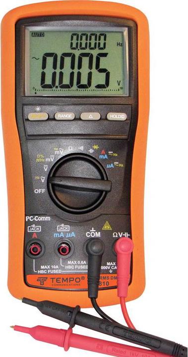 Produktbild Tempo Communications Hand Multimeter Digital MM810 (CAT IV 1000V)
