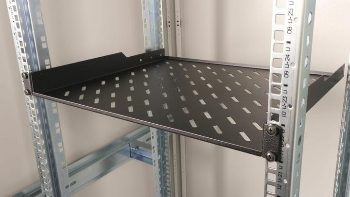 Actual product image equip Fixed shelf for server enclosures, 1U black