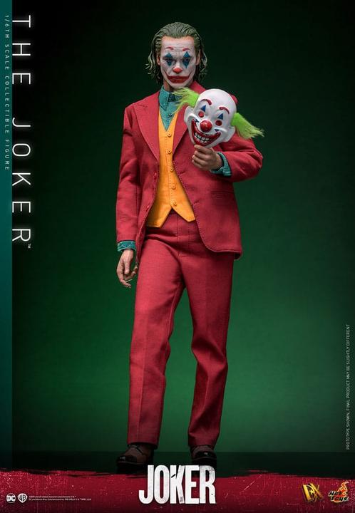Actual product image Hot Toys Joker Movie Masterpiece Action Figure 1/6 The Joker 30 cm