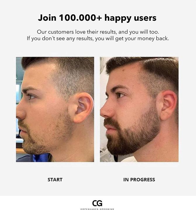 Produktbild Copenhagen Grooming Bart Wachstumsset