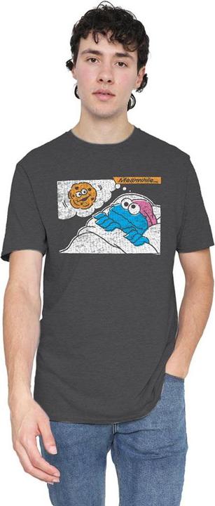 Produktbild Sesame Street Meanwhile TShirt meliert (M)