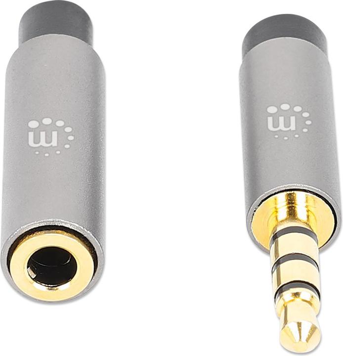 Actual product image Manhattan 3.5mm socket - 3.5mm jack (5 m, Extension, 3.5mm jack (AUX))
