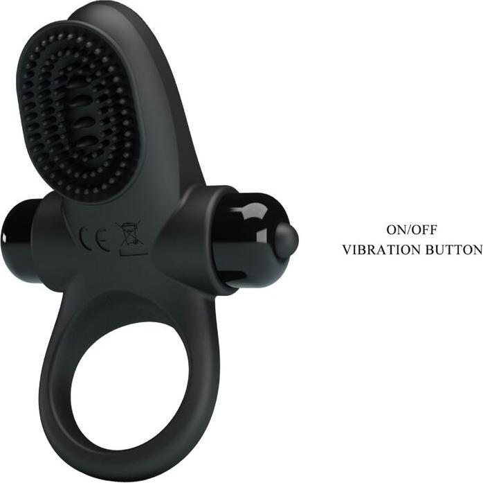 Actual product image Pretty Love Vibrating Ring Vibrating Penis Ring II (8 cm)