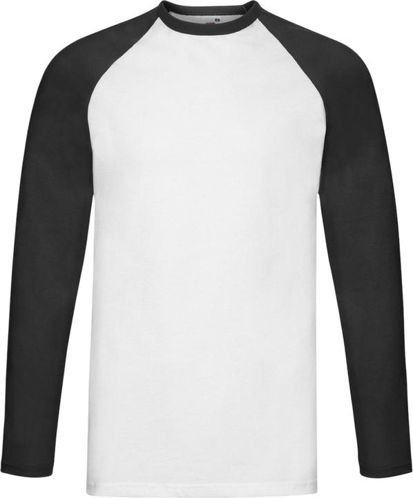 Produktbild Fruit of the Loom Valueweight TShirt Baseball Langärmlig (L)