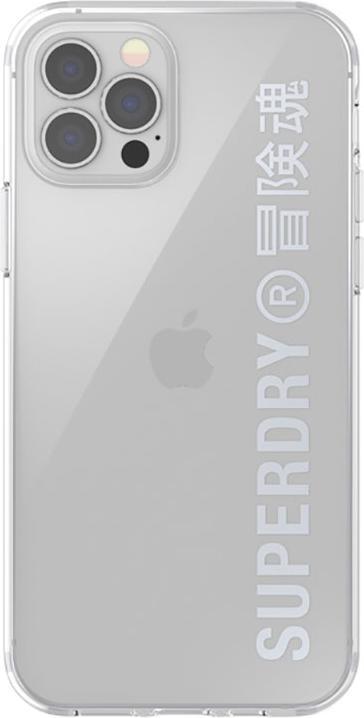 Produktbild Superdry Snap iPhone 12/12 Pro Clear Cas e silver (Apple iPhone 12, Realme 12 Pro+)
