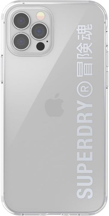 Produktbild Superdry Snap iPhone 12/12 Pro Clear Cas e silver (Apple iPhone 12, Realme 12 Pro+)