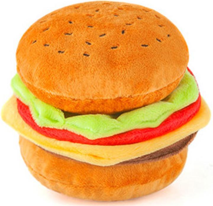 Actual product image P.L.A.Y. Burger (Plush toy dog)