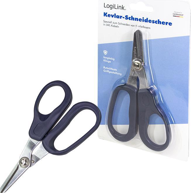 Image du produit LogiLink Cisaille pour fibres Kevlar dans les câbles à fibres optiques (14.80 cm)