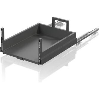 Müllex Fertigschublade X-LINE Pro, Abfalleimer, Grau
